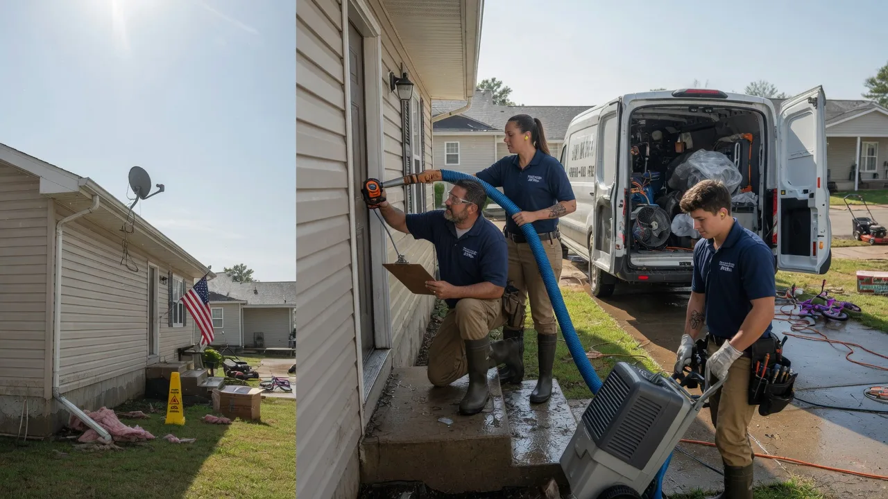 Ceiling Water Damage Restoration in Montgomery, NY near me